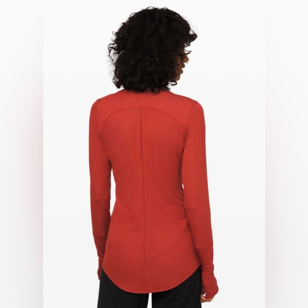 Lululemon Full Day Ahead Turtleneck in Magma - Picture 2 of 7
